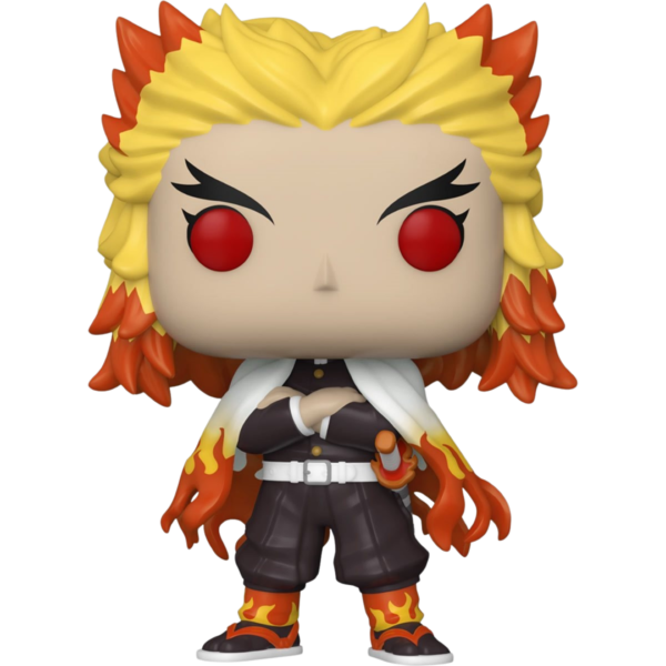 Demon Slayer: Kimetsu no Yaiba Kyojuro Rengoku Funko Pop! Vinyl Figure #1308