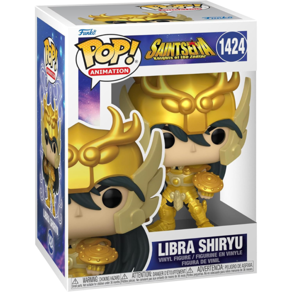 Funko POP! Saint Seiya - Gold Libra Dragon Shiryu - Collectable