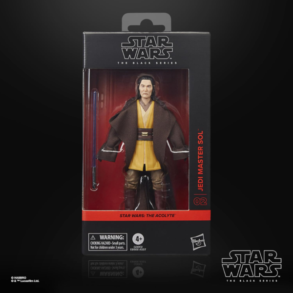 STAR WARS The Black Series Jedi Master Sol, The Acolyte Collectible 6 Inch Action Figure (Damage box)