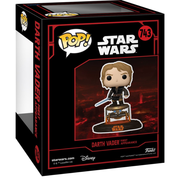 Star Wars Dark Side Darth Vader First Appearance Deluxe Funko Pop! Vinyl Figure #743
