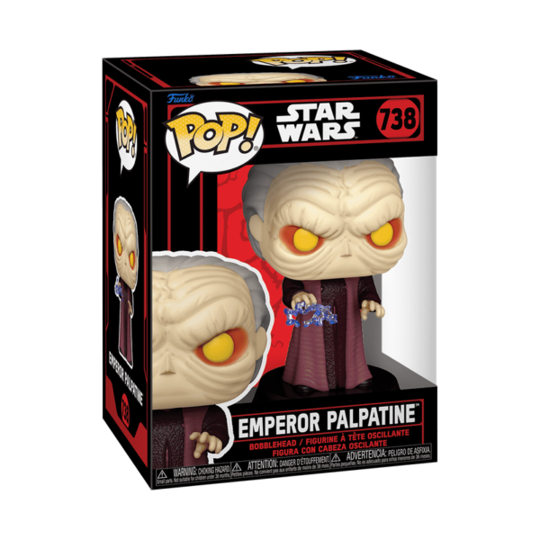 Star Wars Dark Side Emperor Palpatine Funko Pop! Vinyl Figure #738