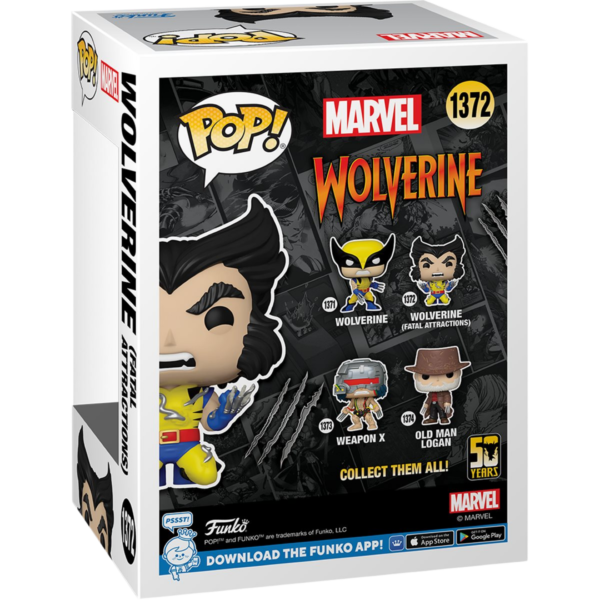 11 Wolverine 50th Anniversary Wolverine (Fatal Attractions) Funko Pop! Vinyl Figure #1372