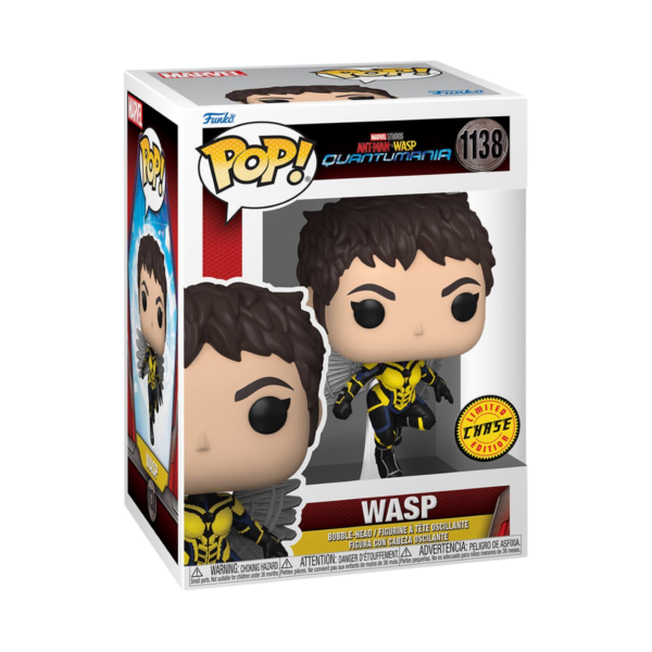 Funko Pop! Wasp #1138 (Ant-Man and the Wasp: Quantumania) — Chase Edition