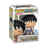 149 Monkey D. Luffy (Marineford Memorial) with Pop! Protector