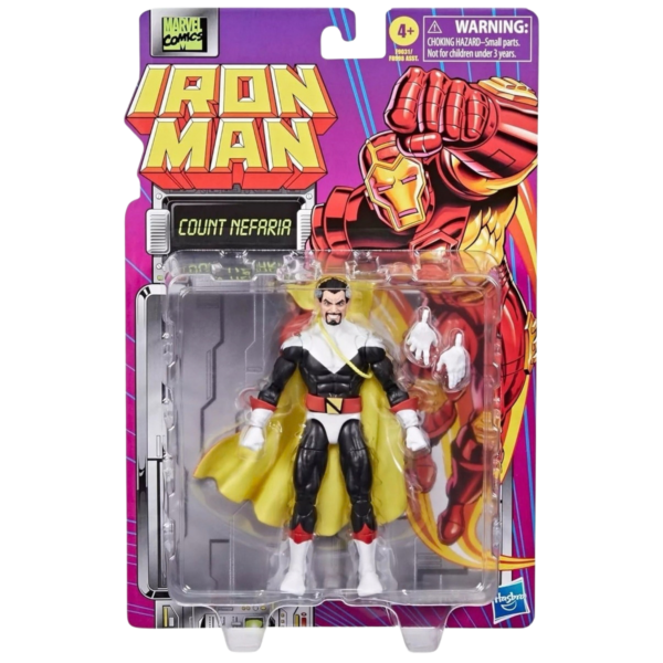 Hasbro Marvel Legends Iron Man Retro Series - Count Nefaria 6-Inch Action Figure