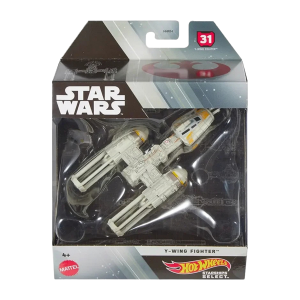Hot Wheels Star Wars Starships Select - Y-Wing Fighter #31