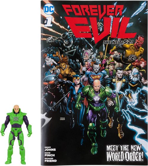 McFarlane Toys DC Page Punchers – Lex Luthor (Forever Evil) 3" Figure with Comic Book