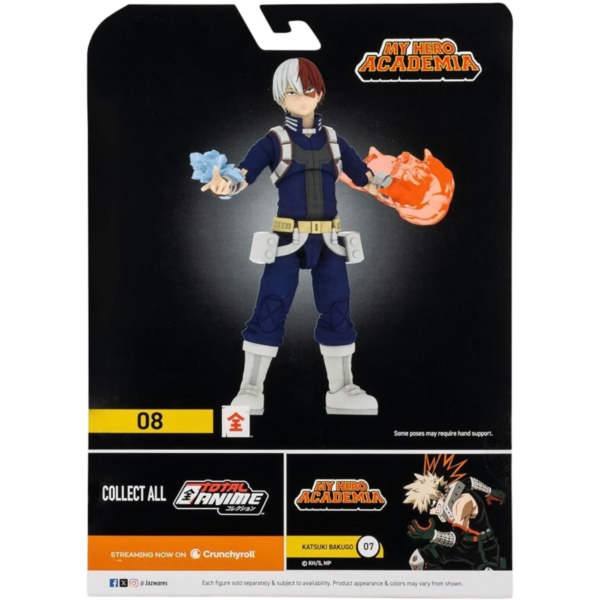 Jazwares Total Anime My Hero Academia – Shoto Todoroki (#08) Action Figure - photo 4 Shoto Todoroki figure - photo 4
